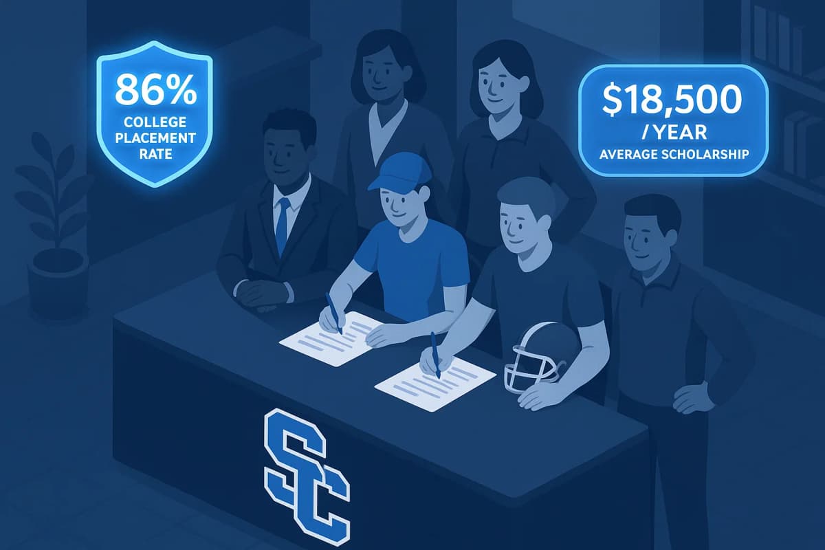 NCRA athletic scholarship success